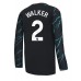 Tanie Strój piłkarski Manchester City Kyle Walker #2 Koszulka Trzeciej 2023-24 Długie Rękawy